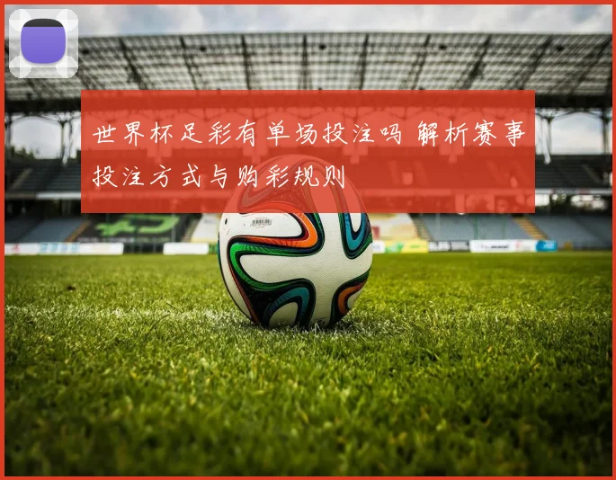 世界杯足彩有单场投注吗 解析赛事投注方式与购彩规则